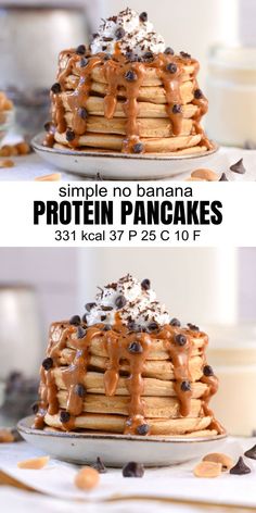 Protein Pancakes without Banana Protein Pancake No Banana, Protein Oats Pancakes, Healthy Pancakes Protein, Best Protein Pancakes Recipe, Protein Pancakes Dairy Free, Gluten Free Protein Pancakes Recipe, Healthy Protein Pancakes No Banana, Pancake Recipe With Protein Powder, How To Make Pancakes With Protein Powder