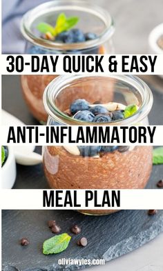 In this post, you'll learn about a 30-day anti-inflammatory diet meal plan designed to help you reduce inflammation. This meal plan includes a variety of recipes that focus on anti-inflammatory ingredients, helping you improve your health and well-being. From breakfasts to dinners, these meals are both delicious and beneficial for your body. Save this for later for anti-inflammatory diet tips, healthy meal plans, and inflammation-reducing recipes. Recipes For Inflammation, Meal Plan For A Month, Reduce Inflammation Diet, Salmon Stir Fry, 1200 Calorie Diet Meal Plans, Healthy Chicken Recipes Easy, Inflammatory Diet