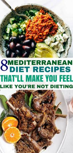 I can’t wait to try these Mediterranean Diet recipes. They look so easy and delicious. | Mediterranean Diet | Mediterranean Recipes | #Mediterraneandiet #mediterraneandietrecipes #mediterraneanfood Medeterian Diet, Meditterean Diet, Special Diet Recipes, Mediterranean Foods, Mediterranean Diet Recipes Dinners, Med Diet, Mediterranean Meals, Mediterranean Diet Meal Plan, Blood Type Diet