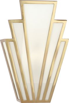 Robert Abbey - One Light Wall Sconce - Empire - Modern Brass- Union Lighting Luminaires Decor Art Deco Room, Pink Art Deco, Contemporary Wall Sconces, Indoor Wall Sconces, Art Deco Lighting, Modern Sconces, Art Deco Furniture, Interior Deco, Art Deco Interior