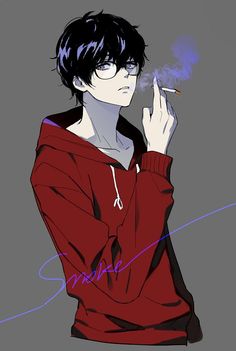 View full-size (572x852 210 kB.) An Anime, Anime Character, A Man, Red, Anime