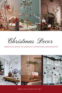 christmas decor creative ways to display christmas ornaments