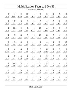 the multiplying by 8 worksheet is shown in black and white, with numbers