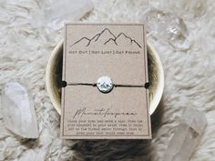 Hand stamped silver wish bracelet, made to inspire adventure. - Alkeme charm - Mountain Design Bracelet - Wanderlust Inspired - Hand Stamped Design - Made on The Road traveling fulltime Mountain Friendship Bracelet, Mountain Bracelet Pattern, Southwestern Style Hand-strung Bracelet Gift, Mountain Bracelet, Bohemian Sterling Silver Bracelet, Hand-strung, Perfect Gift, Mountain Jewelry, Friendship Bracelet, Bracelets Design, Mountain Designs