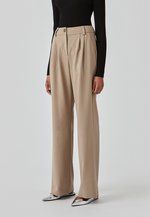 Wide Pants, Stone, Pants, Wide Trousers, Trousers