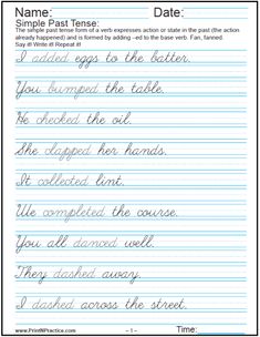 Printable Handwriting Worksheets ⭐ Manuscript And Cursive Worksheets Handwriting Practice Sentences, Cursive Handwriting Sheets, Writing Sentences Worksheets, Numbers Tattoo, Printable Handwriting Worksheets, Cursive Writing Practice Sheets, Cursive Worksheets, Learn Handwriting, Cursive Handwriting Worksheets