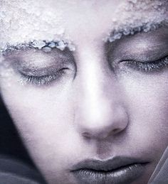 Ice Makeup, Frozen Makeup, Queen Ii, Queen Makeup, Winter Fairy, Fx Makeup, Ice Princess, Christmas Makeup, Snow And Ice