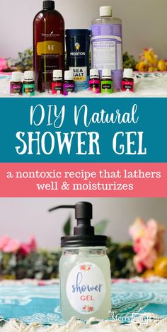 the diy natural shower gel recipe that fathers will love