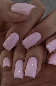 Lightest Pink Nails, Nail Ideas Acrylic Light Pink, Pale Pink Acrylics, Flat Pink Nails, Baby Pink Nails Coffin, Pale Pink Nails With Design, Baby Pink Valentines Nails, Pastel Nails Pink, Baby Pink Nails Ideas