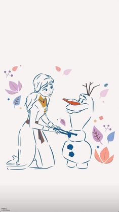 an image of a frozen princess and her friend