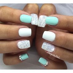 Nailart Tutorial, Nails With Glitter, Gel Pedicure, Video Makeup, Nails 2018, Gel Nail Designs, Glitter Nail Art, Cute Nail Designs, Fancy Nails