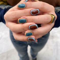 Unique Short Nails, Nails Aesthetic, Nail Jewelry, March 5, Nails Desing