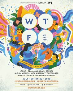 an event poster for the wftf festival