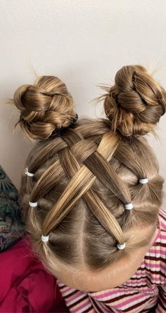 Disney Hairstyles For Adults, Hairstyles For Adults, Disney Hairstyles, Braids Kids, Disney Princess Hairstyles, Picture Day Hair, Ballet Hairstyles, Girly Hairstyles, Gymnastics Hair