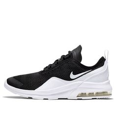 Nike Air Max Motion 2'Black White' GS Black/White AQ2741-001 (SNKR/Low Top/Wear-resistant) Nike Air Max Motion 2, Nike Air Max Motion, Low Top, Air Max, Nike Air Max, Nike Air, Motion, Black White, Black And White