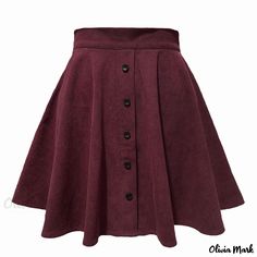 Olivia Mark - Stylish and Elegant High Waist Midi Skirt with Umbrella Hem in Chiffon Fabric Wine Skirt, Tutu Skirt Women, High Waist Midi Skirt, Fancy Dress Halloween Costumes, School Skirt, Umbrella Skirt, Micro Skirt, Umbrella Designs, Skirt Y2k