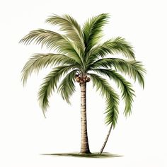 Palm Tree Clipart in Chiaroscuro Art Style: High-Def Vector & 4K Chiaroscuro, Palm Tree Clipart, Chiaroscuro Art, Tree Clipart, Kids Book, Print Advertising, Custom Wall Art, Kids' Book, Stencil Painting