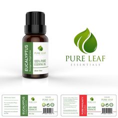 the label for pure leaf essentials