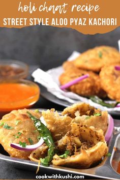 #savorydonuts #doughnuts #donuts #streetfood #holifood #holiparty #Holi2024 #holirecipes Aloo Pyaz Kachori or Onion Potato Dumplings are popular Indian snack with crispy and flaky texture on the outside and spicy, delightful and flavorful filling on the inside. I bet you just can't stop after eating one! Pyaz Kachori, Ramadan Recipes Iftar, Holi Recipes, Puri Recipe, Diwali Snacks, Veg Snacks, Indian Street Food Recipes, Potato Snacks, Potato Dumplings