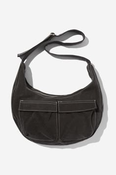 CAMERON CRESCENT CROSS BODY BAG Black Hobo Bag With Pockets For On-the-go, Trendy Hobo Bag With Pockets For On-the-go, Black Hobo Bag With Pockets For Daily Use, Black Hobo Bag With Pockets For Travel, Black Hobo Travel Bag With Pockets, Everyday Black Shoulder Bag With Pockets, On-the-go Hobo Bag With Pockets, Black Hobo Bag With Pockets For Everyday Use, Everyday Black Hobo Bag With Pockets