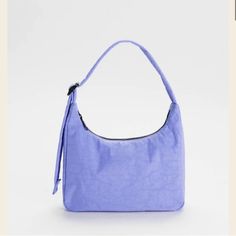 Nylon Mini Shoulder Bag In Bluebell From Baggu Nwt Specifications In Last Picture Baggu Duck Bag, Planner Pouch, Duck Bag, Nylon Shoulder Bag, Bow Bag, Mini Shoulder Bag, Mini Tote, Fashion Socks, Nylon Bag