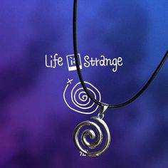 Life is Strange Inspired Swirl Necklace, Spiral Necklace, Max Caulfield Necklace, Gift for him, Y2K Necklace ** Material: Alloy, Waxed Cord ** Dimension     Length: 55-60cm     pendant size: 2cm **Note Materials such as oil, nail polish, nail polish remover, chlorine, and perfume can potentially trigger a chemical reaction with metal or plated jewelry, leading to tarnishing. The same applies to sweat, so it's important to take off your gold-plated jewelry while engaging in physical activities, s Life Is Strange Gifts, Max Caulfield, Swirl Necklace, Spiral Necklace, Chemical Reaction, Y2k Necklace, Weird Gifts, Polish Remover, Nail Polish Remover