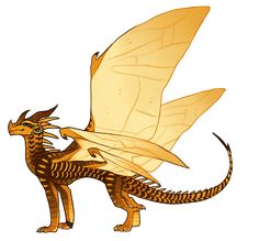 a golden dragon figurine standing on its hind legs with wings spread and eyes closed