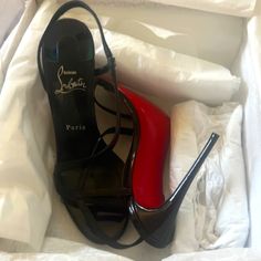 Like Brand New (Worn Once) Red Bottoms. Only Selling As The Sizing Is Off. Strappy, Sexy And Ready For A Night Out. Buy Today, They Ship Same Day!! Luis Vuitton Shoes Heels Christian Louboutin Red Bottoms, Ysl Heels Red Bottoms, Loubitons Heels Aesthetic, Black Heels Red Bottoms, Christian Louboutin Heels Aesthetic, Red Bottom Heels Aesthetic, Loubitons Heels, Lou Boutin Heels, Loubuitton Heels