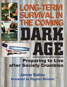 Would you be prepared to survive in the event of a complete breakdown of modern civilization?A man-made or natural global disaster could strand you for months, years, or forever with no electricity, no water from the taps, no grocery stores, no city services, and no government. Further, you'll be surrounded by countless others who didn't prepare-the very same people who mock survivalists by calling them paranoid pessimists and worse.But survivalists are the ultimate optimists.They believe that they will succeed-no matter what happens to the rest of the world-if only they can assemble the right supplies and learn the right survival techniques.Author Jim Ballou introduces you to the essential skills and mind-set you will need to survive a complete, long-term shift in the way the world operat Survival Shelter, Survival Techniques, Emergency Management, Homestead Survival, Disaster Preparedness, Emergency Prepping, Survival Food, Survival Prepping, Dark Ages