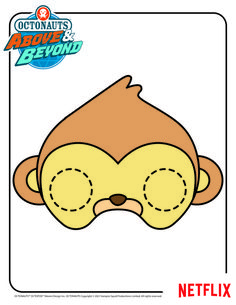 an image of a cartoon monkey with glasses on it's face and the caption above