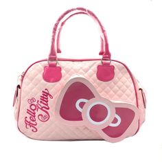 Sanrio Hello Kitty Bag Cute Pink Handbag PU Glossy Travel Bag for Girls Fashion Crossbody Bag Carry Hello Kitty Travel, Hello Kitty Handbags, Hello Kitty Bags, Pink Shoulder Bags, Kitty Items, Hello Kitty Bag, Hello Kitty Coloring, Pink Hello Kitty, Crossbody Bags For Travel