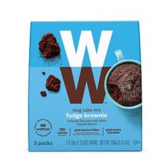 the package contains three different types of chocolate cake mix, including fudge brownie