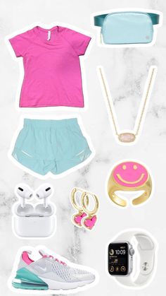 Preppy Sleepover, Cheer Practice Outfits, 8th Grade Outfits, Preppy Wishlist, Outfit Advice, Preppy Essentials, Preppy Things, Outfits Shorts