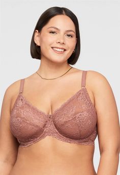 Muse Full Cup Lace Bra – Montelle Intimates