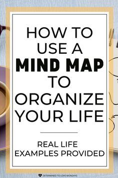 When you're feeling unorganized, overwhelmed or have to many thoughts floating around in your head, consider using a mind map. How To Create A Habit Map, Habit Mapping, Life Mapping Design, Life Mapping Ideas, Habit Map, Mind Maps Ideas, Life Mapping, Mind Management, Mind Map Design