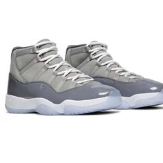 Brand New Barely Worn For Maybe A Week Nike Jordan 11, Jordan 11 Cool Grey, Jordans Retro, Jordan 11s, Jordan Retro 11, Jordan Grey, Nike Air Jordan 11, Nike Air Jordan Retro, Air Jordan 11 Retro