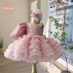 Baby Girl Princess Sequins Dress Diagonal Shoulder Infant Toddler Child Tulle Vestido Party Wedding Sequins Dress, Party Wedding, Sequin Dress, Baby Toddler, Baby Clothes, Wedding Party, Clothes