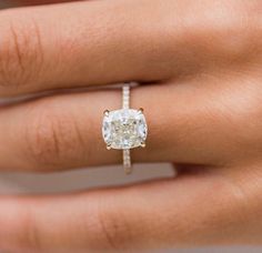 ITEM DESCRIPTION ✦ Handmade, high-quality item! ✦ Material: 925 Sterling Silver/10 Carat/14 Carat Gold (can be made in white/rose/yellow gold) Engagement Ring ✦ Center stone: Simulated Diamond/Moissanite Diamond ✦ Center Stone Shape: Cushion Cut ✦ Size/Weight: 3 Carat/7*8 mm ✦ Stone Color: White  ✦ Clarity: Excellent ✦ Side Stones: Simulated Diamond ✦ Cut: Round Cut ✦ Size/Weight: 0.20 Carat/1.8 mm ✦ Color: G-H ✦ Clarity: SI-VS PRODUCTION We are jewelry artisans and manufacturers. Every Jewelry Cushion Moissanite Engagement Ring, Moissanite Engagement Ring Cushion Cut, Gold Ring Engagement, Pear Cut Ring, Ring Bands, Cushion Engagement Ring, Cushion Cut Moissanite, Moissanite Wedding Ring, Engagement Ring For Women