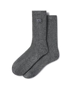 Gray Trendy Gray Cotton Socks, Soft Gray Casual Socks, Casual Soft Gray Socks, Super Soft Comfortable Cotton Socks, Stretch Gray Cotton Socks, Little Gifts For Him, Grey Socks, City Logo, Style Socks