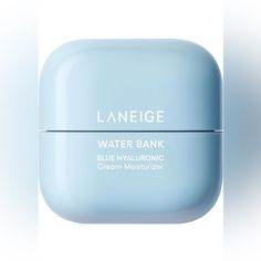 Laneige Water Bank Blue Hyaluronic Moisturizer: Barrier-Boosting Hydration, Squalane, Ceramide, Dermatologist-Tested Laneige Moisturizer, Skincare Laneige, Laneige Skincare, Laneige Water Bank Blue Hyaluronic, Laneige Water Bank, Birthday Wishlist, Skin Care Women, Moisturizer Cream, Christmas List