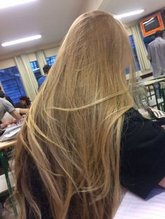 Long Blond, Long Blonde, Long Blonde Hair, Hair Inspo Color, Grunge Hair, Dream Hair, Aesthetic Hair, Brunettes