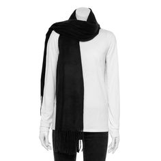 The Women's Sonoma Goods For Life® Solid Oblong Scarf is a versatile accessory that effortlessly complements various outfits. The Women's Sonoma Goods For Life® Solid Oblong Scarf is a versatile accessory that effortlessly complements various outfits. FEATURES Heavyweight Oblong scarfFABRIC & CARE Hand wash, Spot clean Polyester Imported Size: One Size. Color: Black. Gender: female. Age Group: adult. Women's Accessories, Modern Family, Pitch Black, For Life, Fabric Care, Scarf Wrap, Gender Female, Scarf Accessory, Age Group