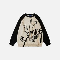 Material: 100% Acrylic.Clothing details: Distressed.SIZE GUIDE Cozy Summer Outfits, Underground Clothing, Early 2000s Style, Hip Hop Fashion 90s, 90s Y2k Fashion, Top Streetwear Brands, 90s Hip Hop Fashion, 90s Fashion Grunge, Embroidery Sweater