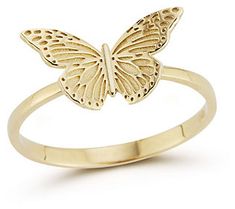 As a symbol of change and transformation, this magnificent 3D textured butterfly ring adds an exquisite touch to your ensemble. From Luminosa Gold. Elegant Yellow Gold Butterfly Ring, Gold Butterfly Ring In Fine Jewelry Style, Elegant Anniversary Rings With Butterfly Charm, Gold Formal Butterfly Ring, Butterfly Charm Ring For Anniversary, 14k Gold Butterfly Ring For Anniversary, Yellow Gold Butterfly Ring For Formal Occasions, Formal Yellow Gold Butterfly-shaped Ring, Formal Yellow Gold Butterfly Ring