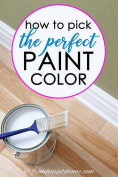 How To Choose The Right Paint Color (7 Steps To Help You Decide) | Painting Ideas For Walls Bedroom Paint Color, Dark Paint Colors