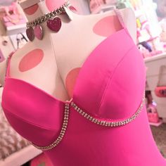 New With Tags. Bedazzled Strapes And Under Bust Size L Vsl For Branding. Victoria Secret Swim, Corsets, Soul Food, Victoria's Secret Pink, Bathing Suit, Secret Pink, Womens Swim, Victoria Secret Pink, Bathing Suits