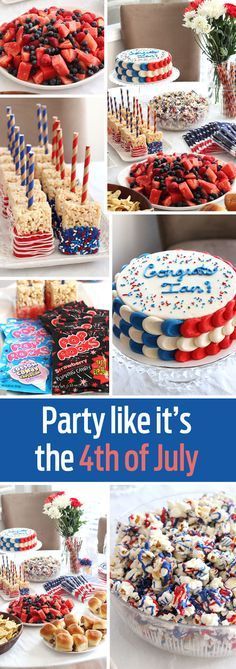 patriotic party like it's the 4th of july