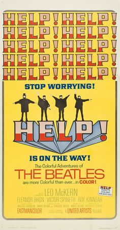 the beatles concert poster for help