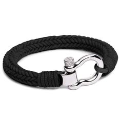 Omega Bracelet, Omega Man, Everyday Bracelet, Men's Bracelets, Cotton Rope, Black Media, Bracelet Sizes, All The Best, Bracelets For Men