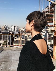 Pretty Short Hair, Pixie Hair, Punk Hair, Shot Hair Styles, Very Short Hair, Penteado Cabelo Curto, Hair Life